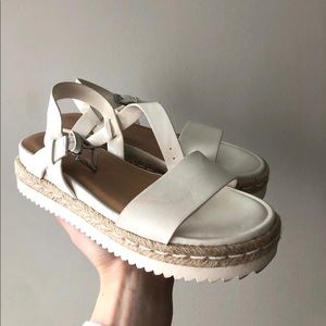 A New Day platform sandals (size 8)